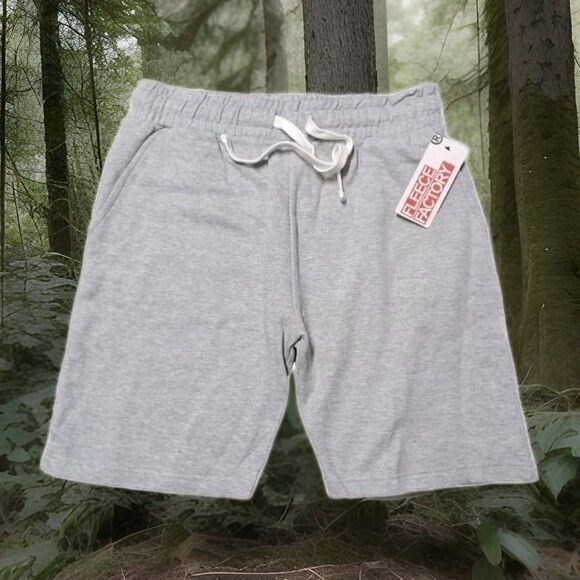 Fleece Factory Core Shorts Men's NWT Medium M Gray - Picture 1 of 2